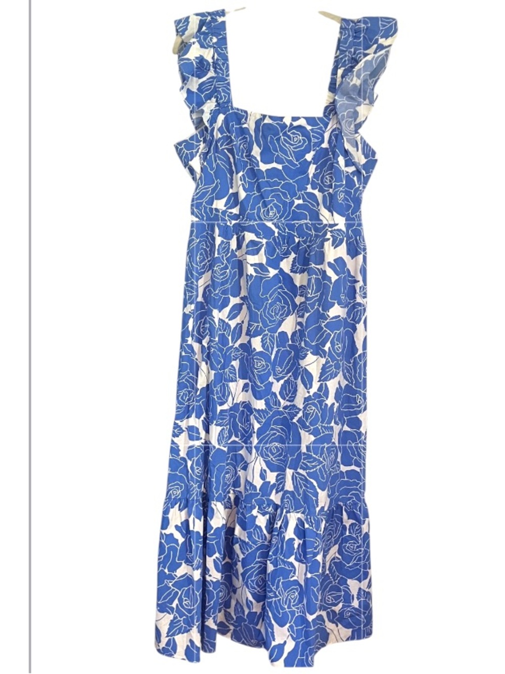 London Times Floral Maxi Dress Sz 14